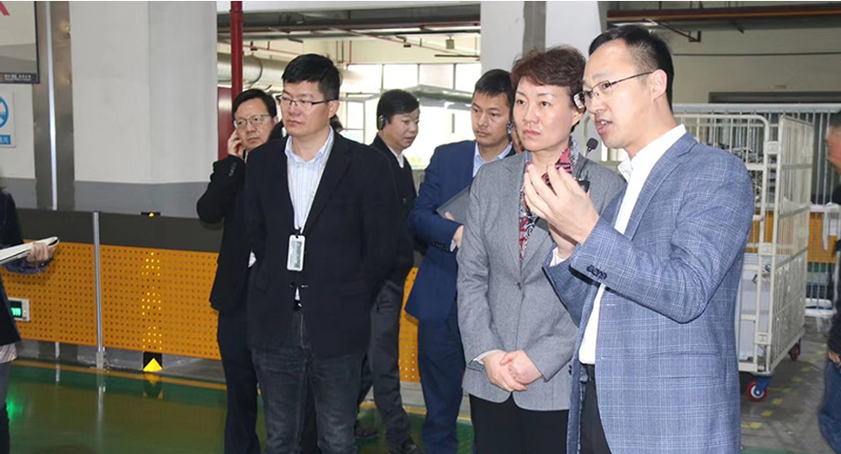 杭州市委副书记、萧山区委书记佟桂莉一行调研威廉希尔电器